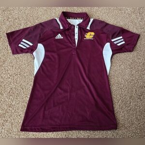 Adidas womens Small CMU Polo ClimaCool Shirt